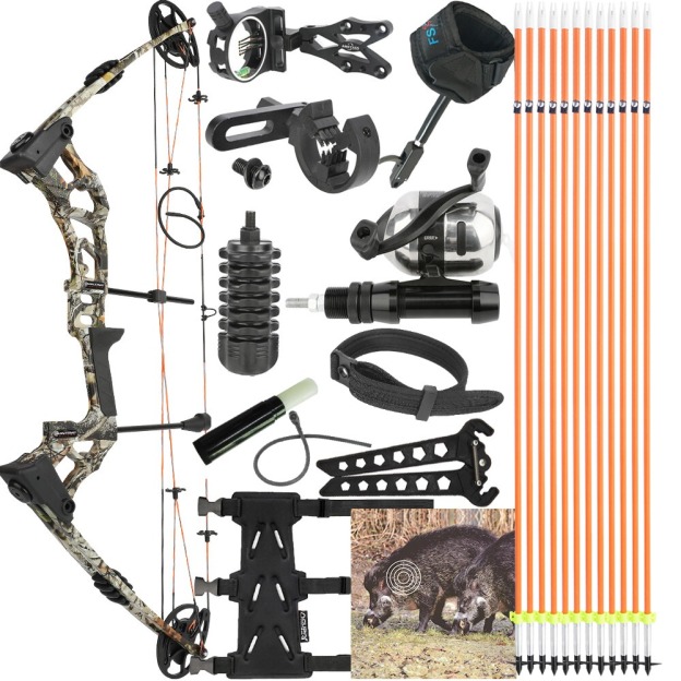 JUNXING M121A Hunting Fishing Compound Bow 0-70lbs
