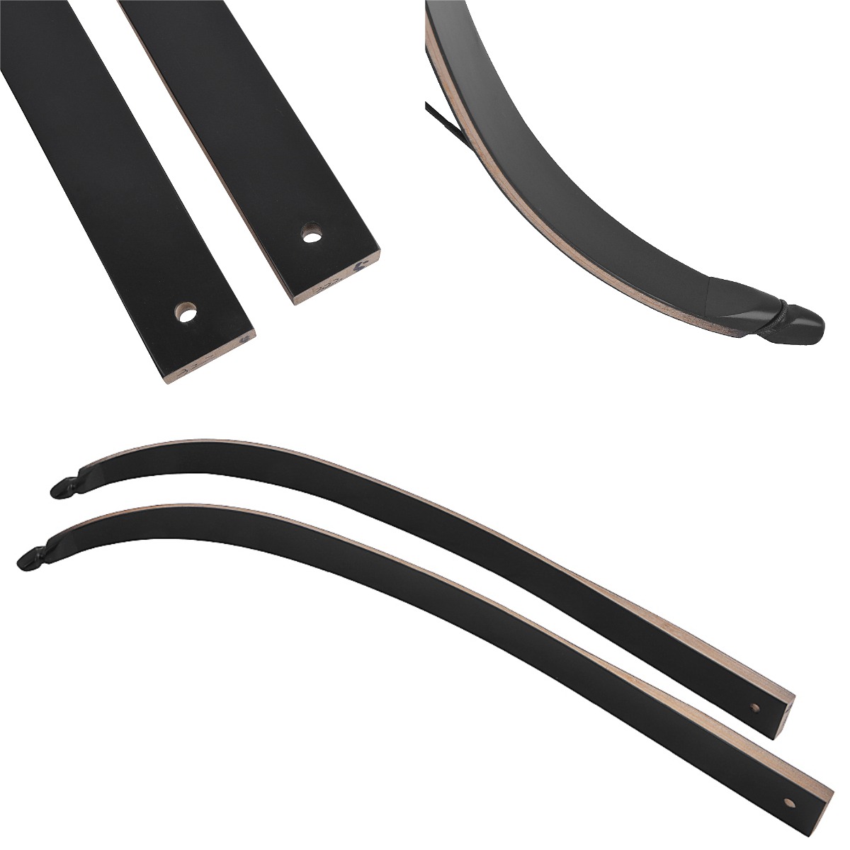 Junxing F163 Takedown Recurve Bow Kit 64" Fishing Hunting