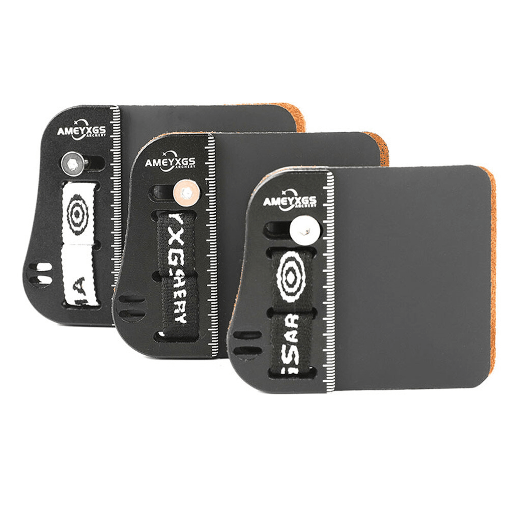 Archery AH5 Finger Guard Tab Protector Gear Cow Leather RH LH Recurve Bow Hunting