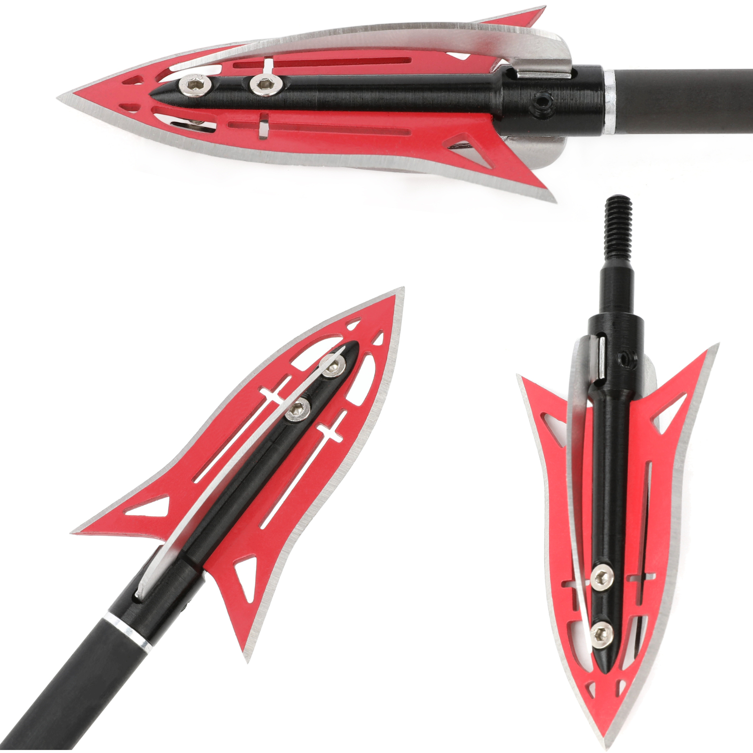Fixed Blade Hunting Broadheads for Maximum Penetration 190gr