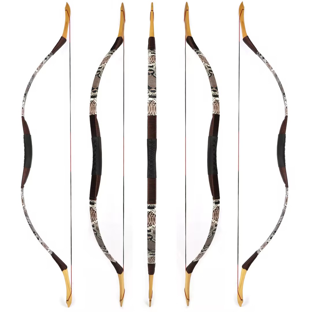 Archery Traditional Recurve Longbow 20-50lbs Mongolia Horse Bow