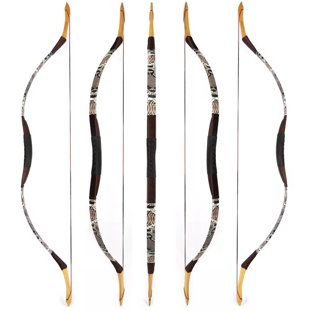 Archery Traditional Recurve Longbow 20-50lbs Mongolia Horse Bow