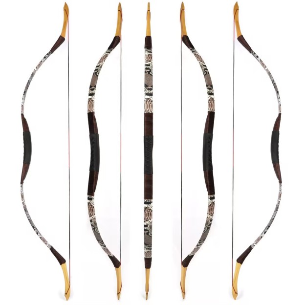Archery Traditional Recurve Longbow 20-50lbs Mongolia Horse Bow