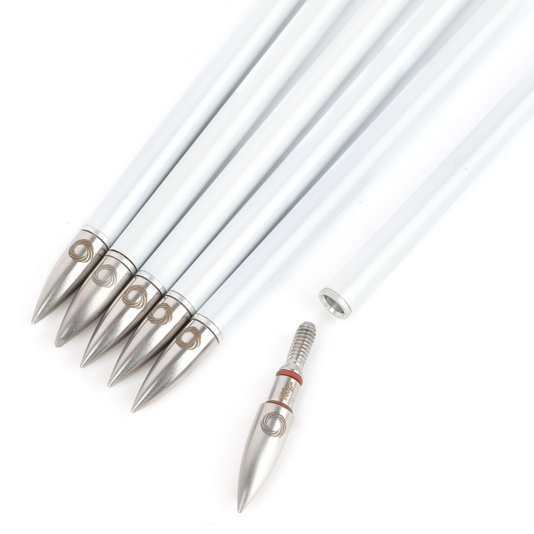 Hunting Fletched Arrows Pure Carbon Feather Spine 400-800