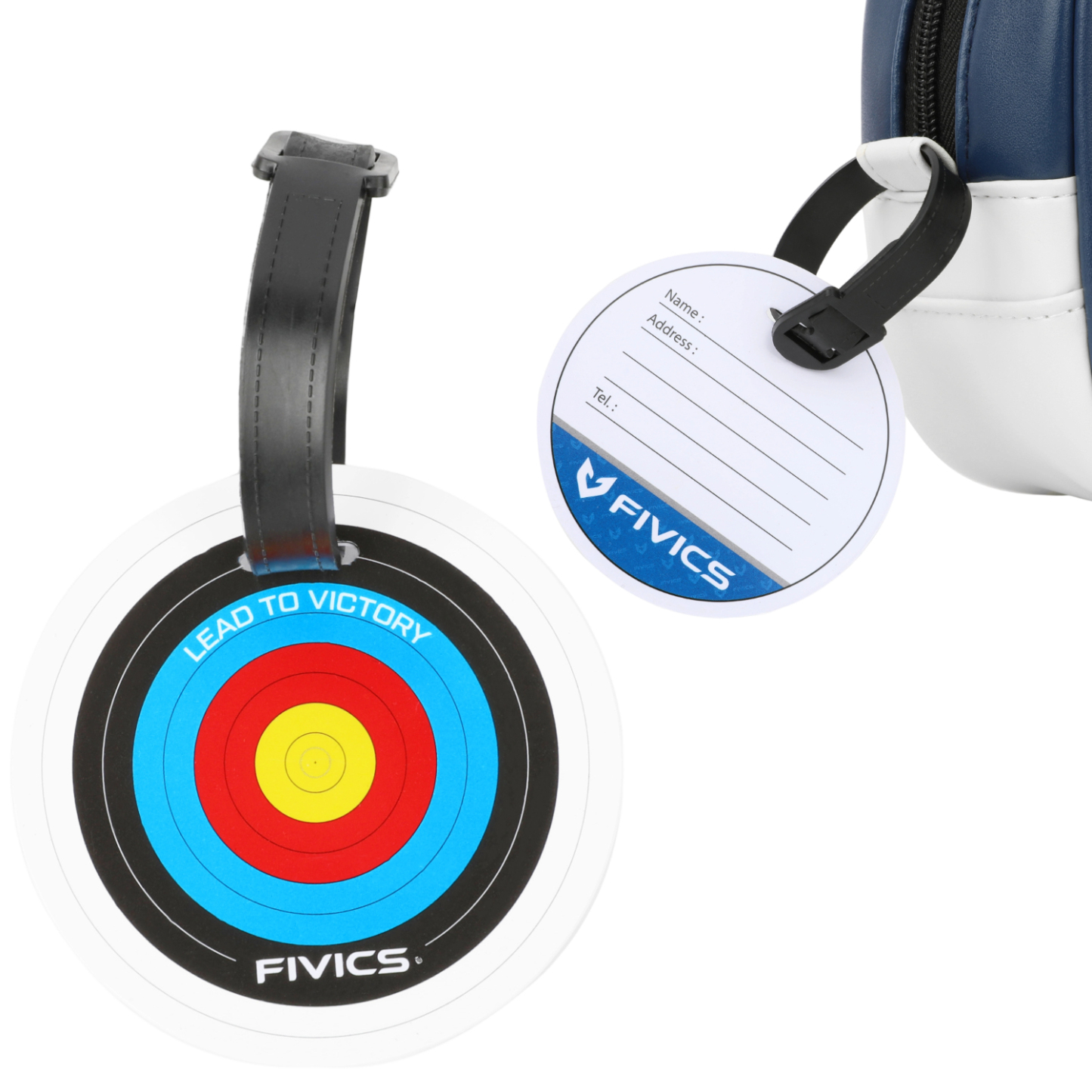 FIVICS Target Ring Sign Professional Bow Identification Tag