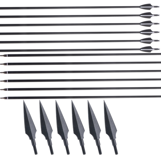 62" Takedown Recurve Bow and Arrow Set for Hunting & Target RH