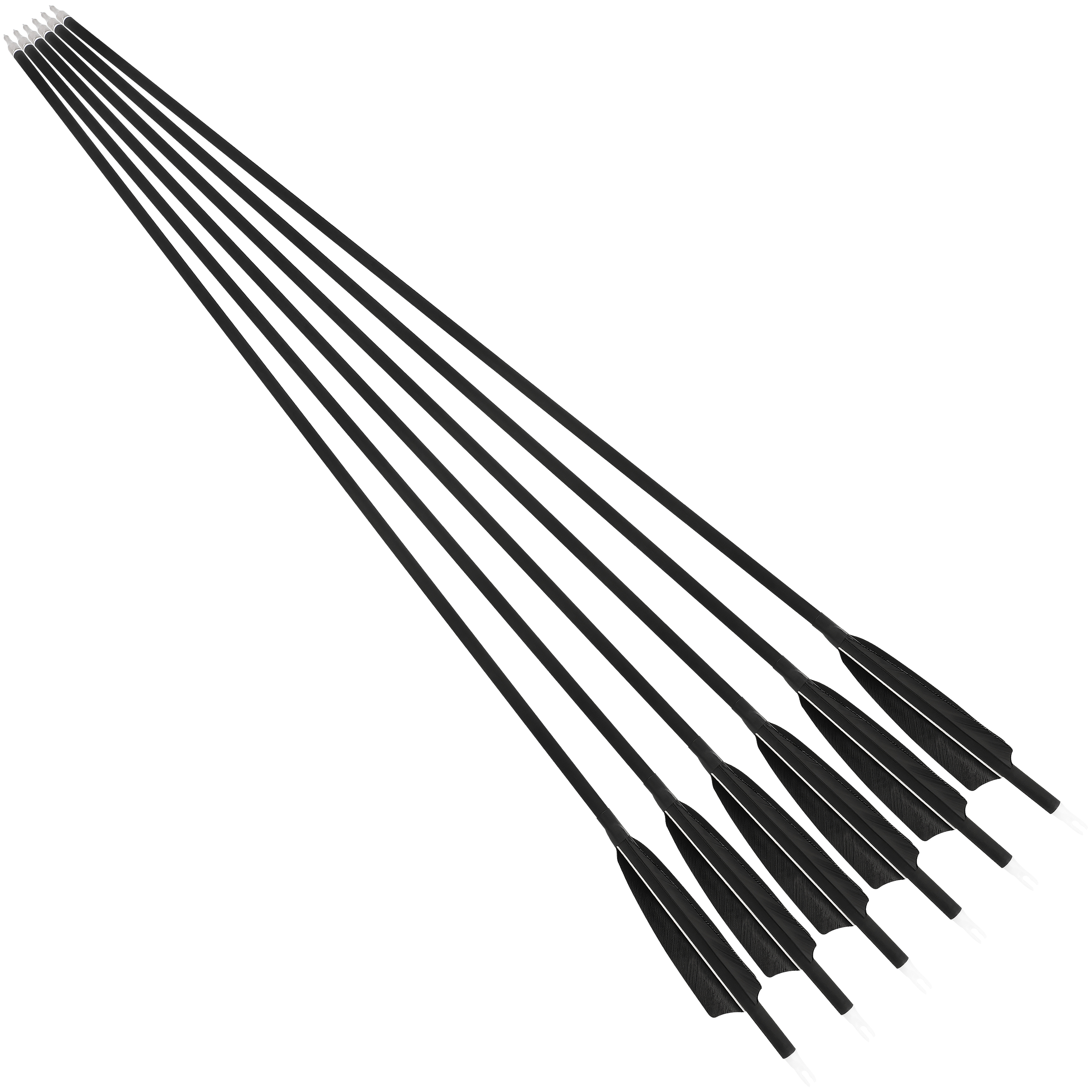 Carbon Arrows Turkey Feather Spine 500 Archery Hunting Practice