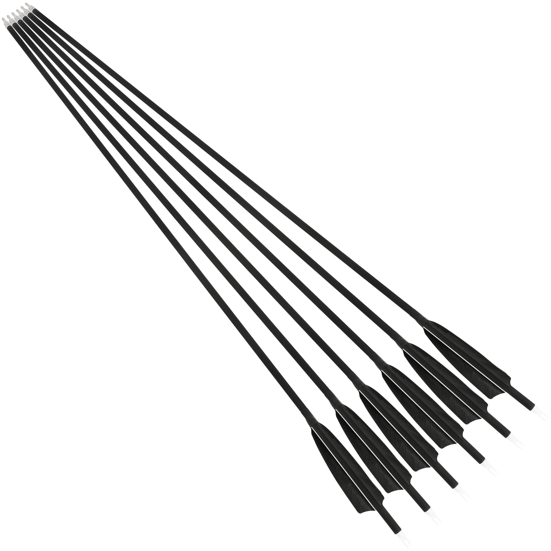Carbon Arrows Turkey Feather Spine 500 Archery Hunting Practice