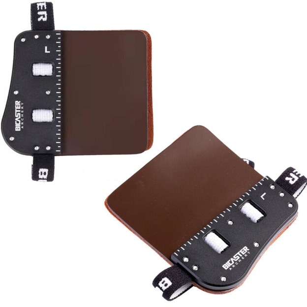 Classic Barebow Finger Tab with Prime Cowhide Archery Gear RH LH