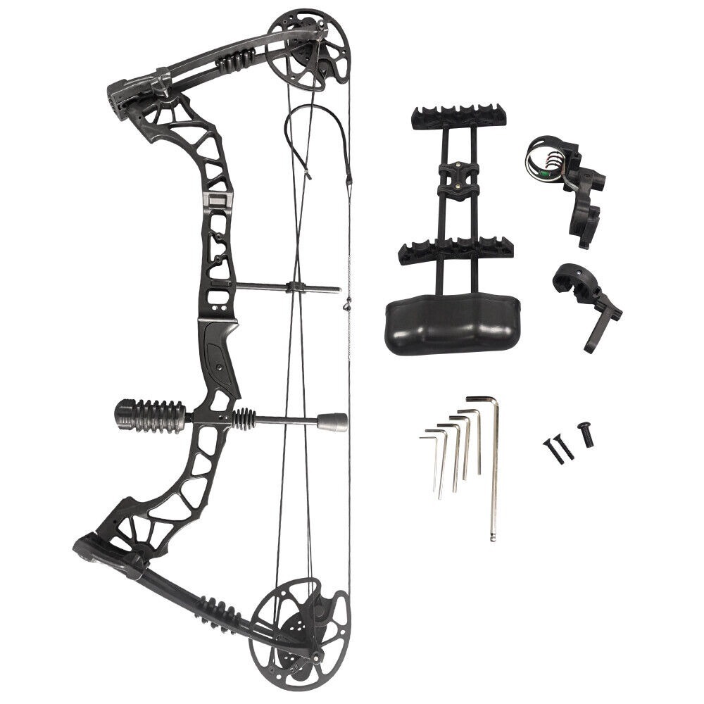 Hunting Compound Bow Arrows Set 30-70lbs Archery Shooting