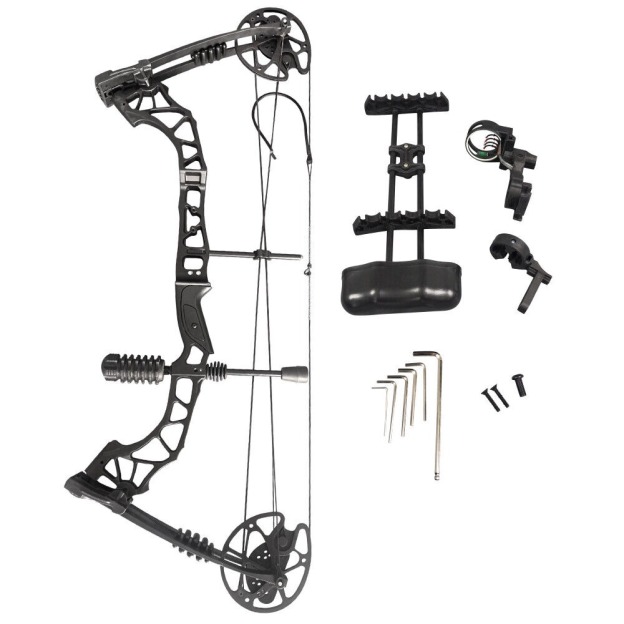 Hunting Compound Bow Arrows Set 30-70lbs Archery Shooting