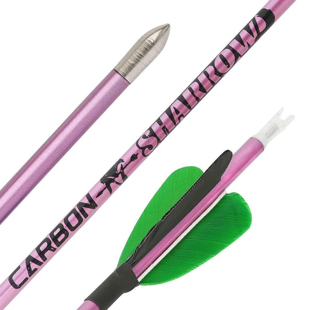 Target Arrows Pure Carbon 400-1000 Spine ±0.006" Turkey Feather 