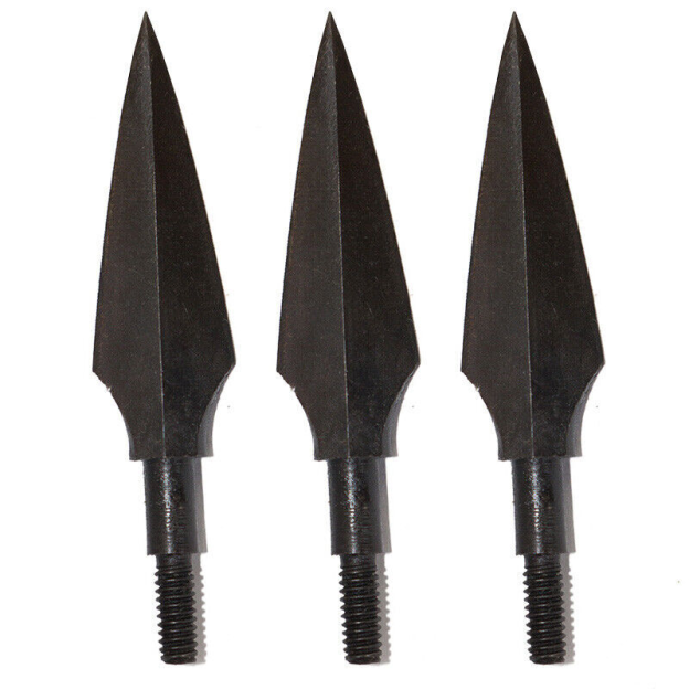 150 Grain Screw-In Broadheads Arrowheads Stainless Steel Arrow Tips