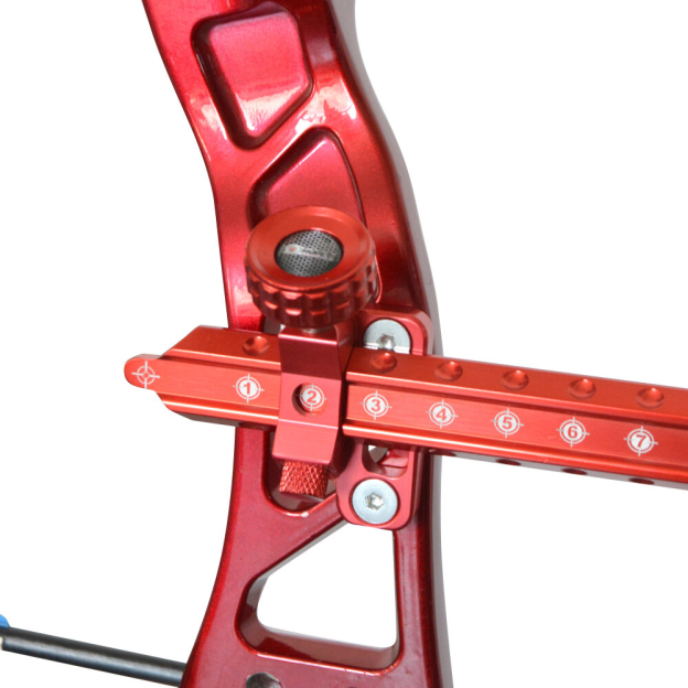 Single Pin Olympic Recurve Bow Sight for Beginner CNC