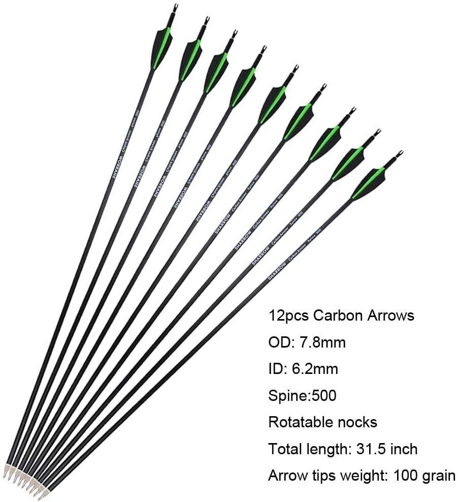 JUNXING F261 PHAROX ILF American Hunting Recurve Bow 30-60lbs LH RH