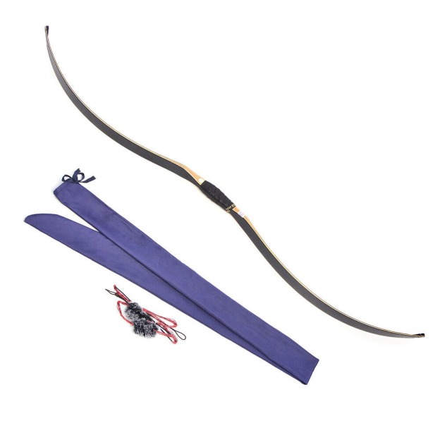 Traditional Bow 15-50lbs Archery Handmade Hunting Recurve bow 58 inch