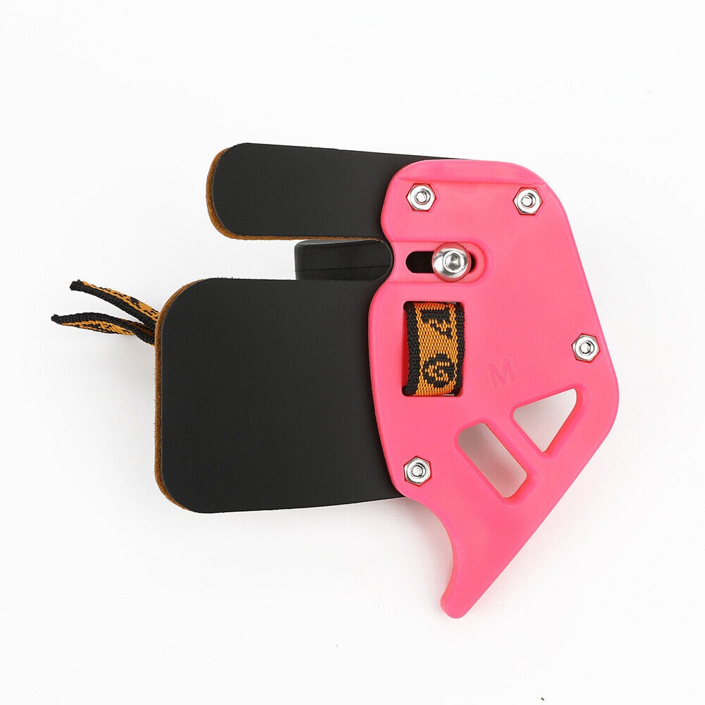 Finger Tab Protector Gear Hand Guard Cow Leather Recurve Bow