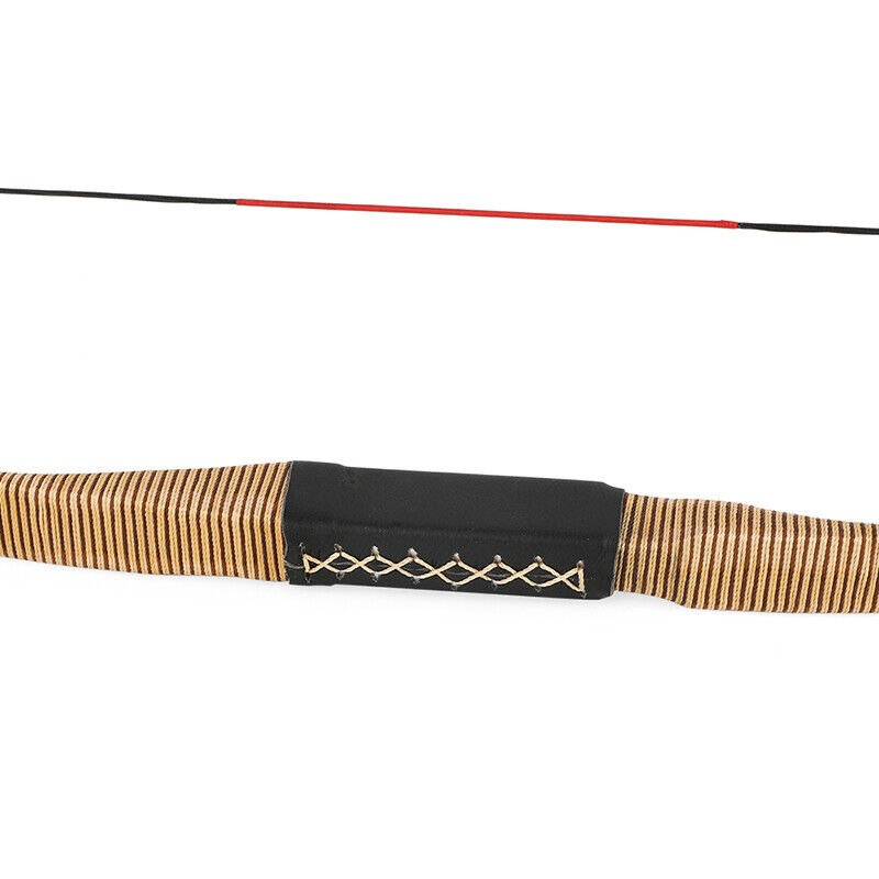 55inch Traditional Bow Handmade Wood Horse Bow 20-35lbs RH LH