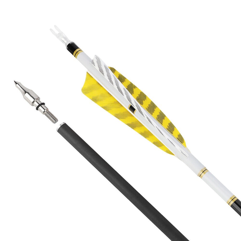 31'' Hunting Arrow Pure Carbon 4'' Turkey Feather SP250-600