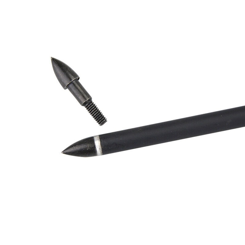 Bullet Arrowheads (60-100 Grains) Brass/Steel Field Points