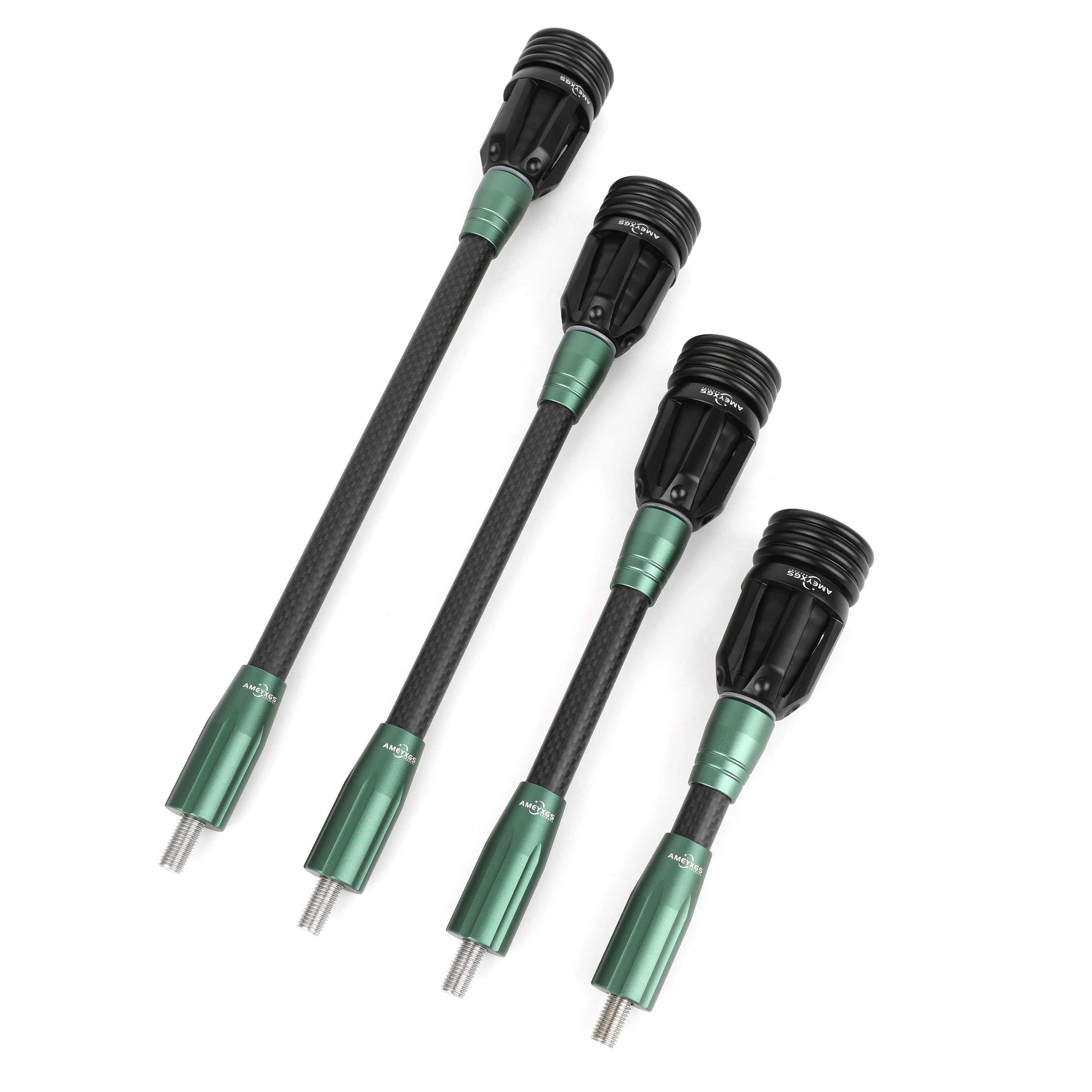 6" 8" 10" 12" Carbon Bow Stabilizer Balance Bar Archery Compound bow Dampener Rod