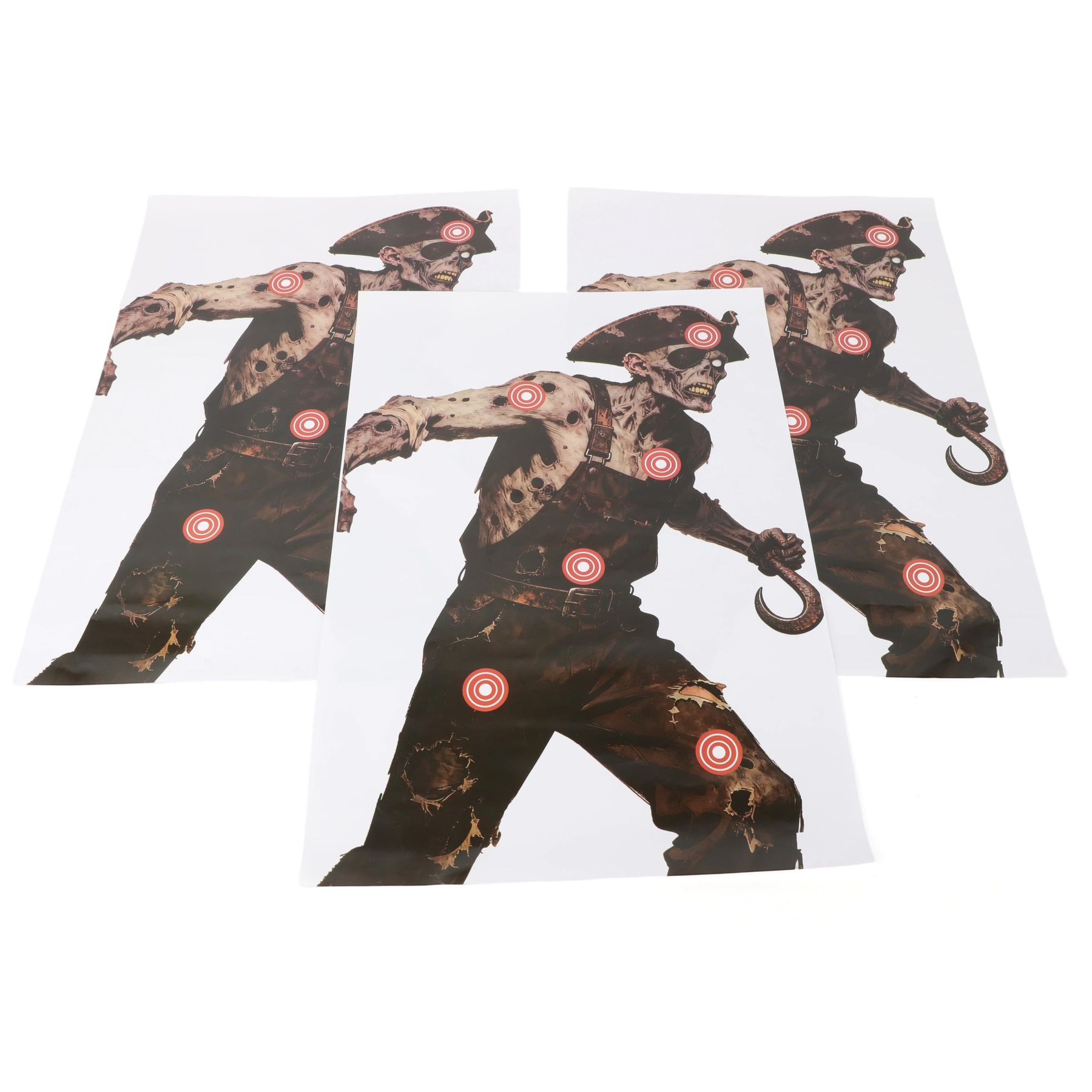 Tactical Paper Target Faces 45×40cm 10 Rings Archery Target Practice
