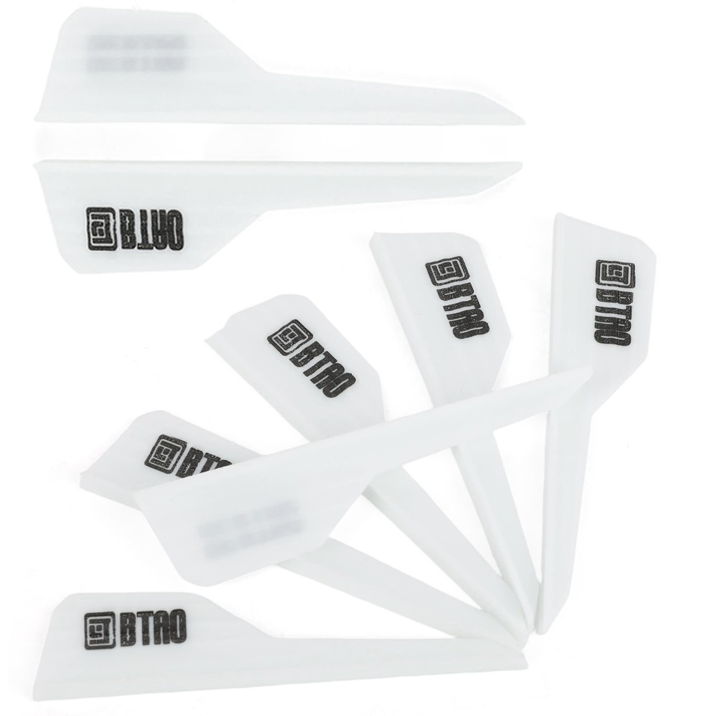 Archery Rubber Arrow Vanes 2.5" for DIY Fletching