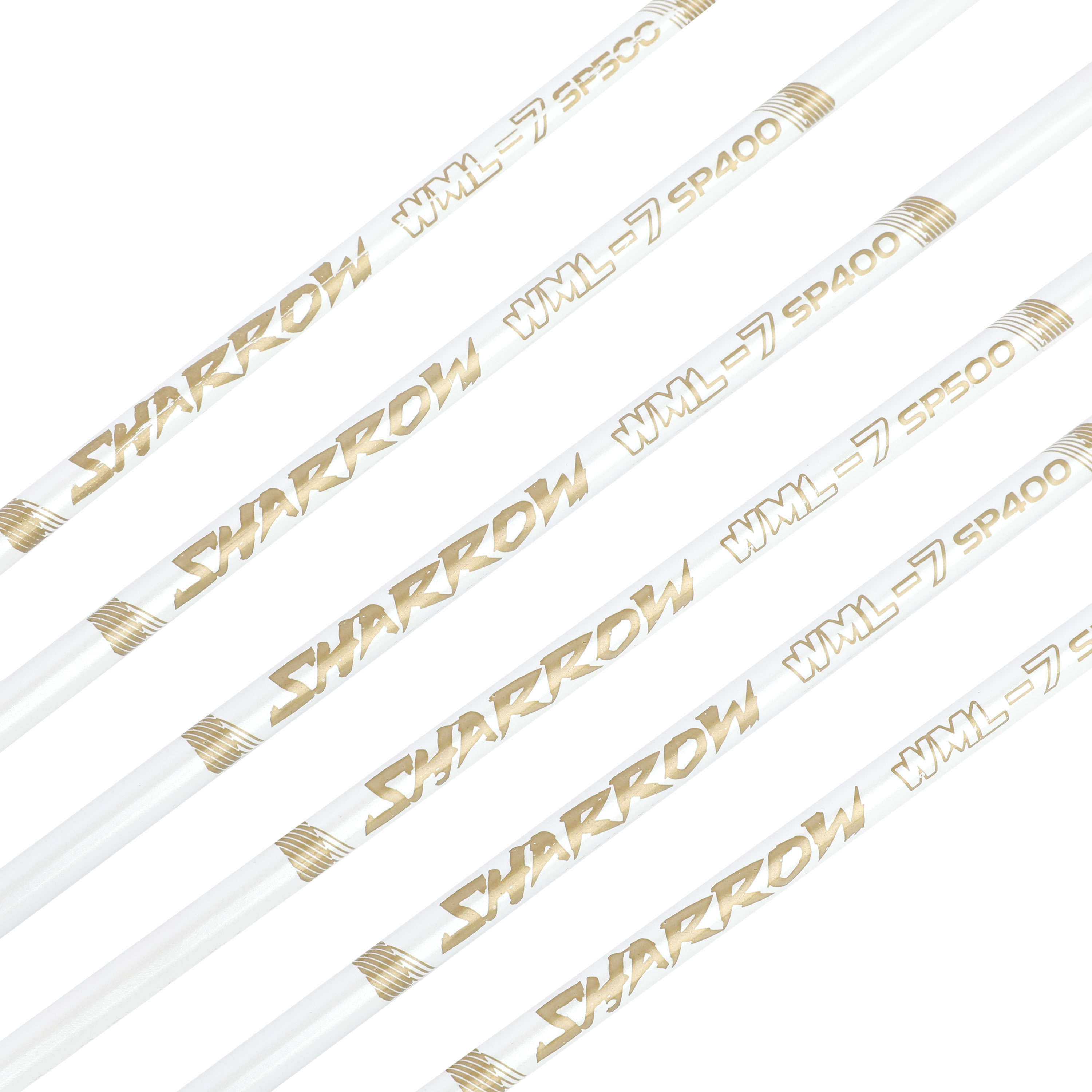  Pure Carbon Hunting Arrows Fletched Feather Spine 400-800