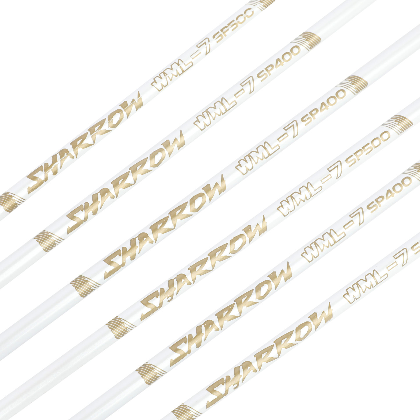  Pure Carbon Hunting Arrows Fletched Feather Spine 400-800