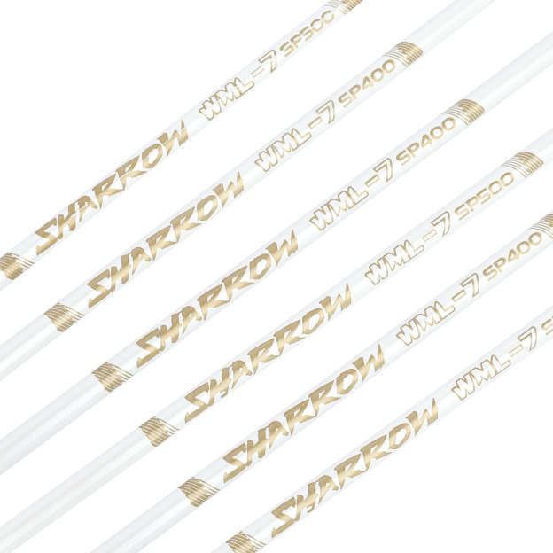  Pure Carbon Hunting Arrows Fletched Feather Spine 400-800