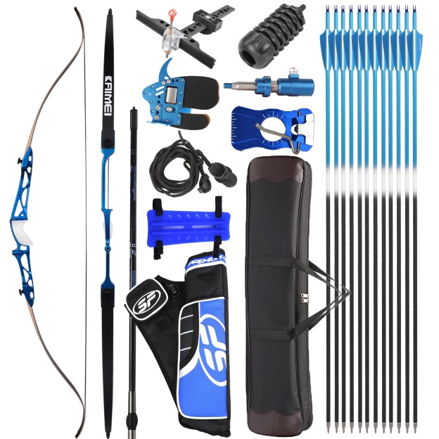 KAIMEI Recurve Bow 66" 68" 70" Olympic Complete Competition Kit