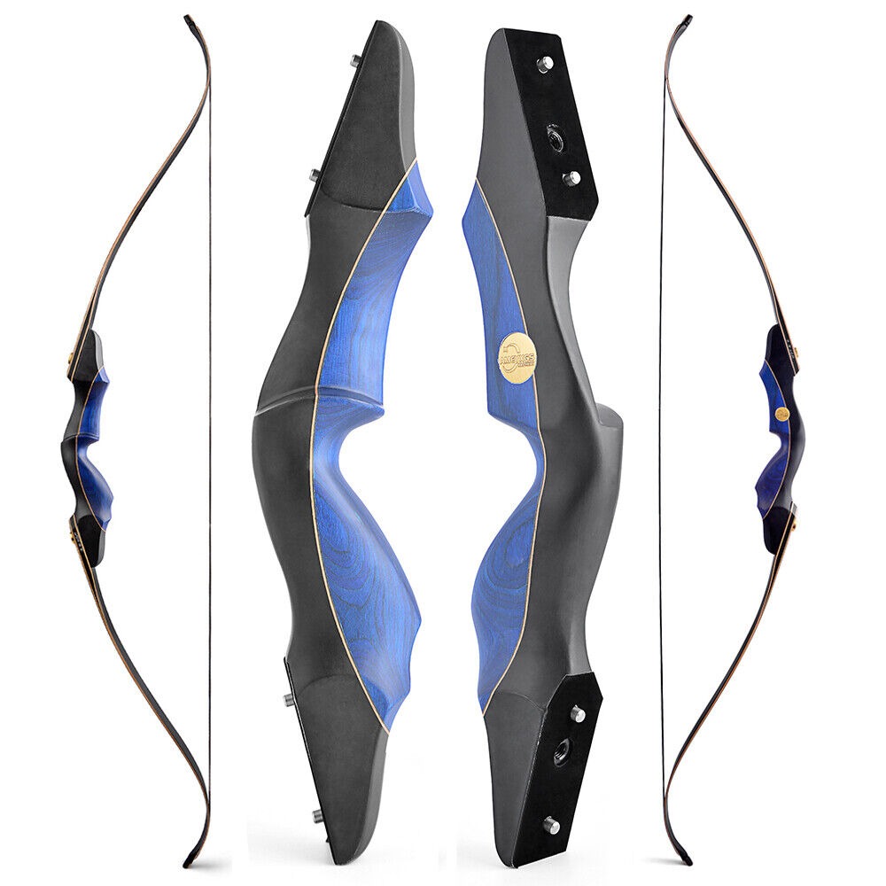 Takedown Recurve Bow Arrow Set 60" 25-60lb Archery Hunting