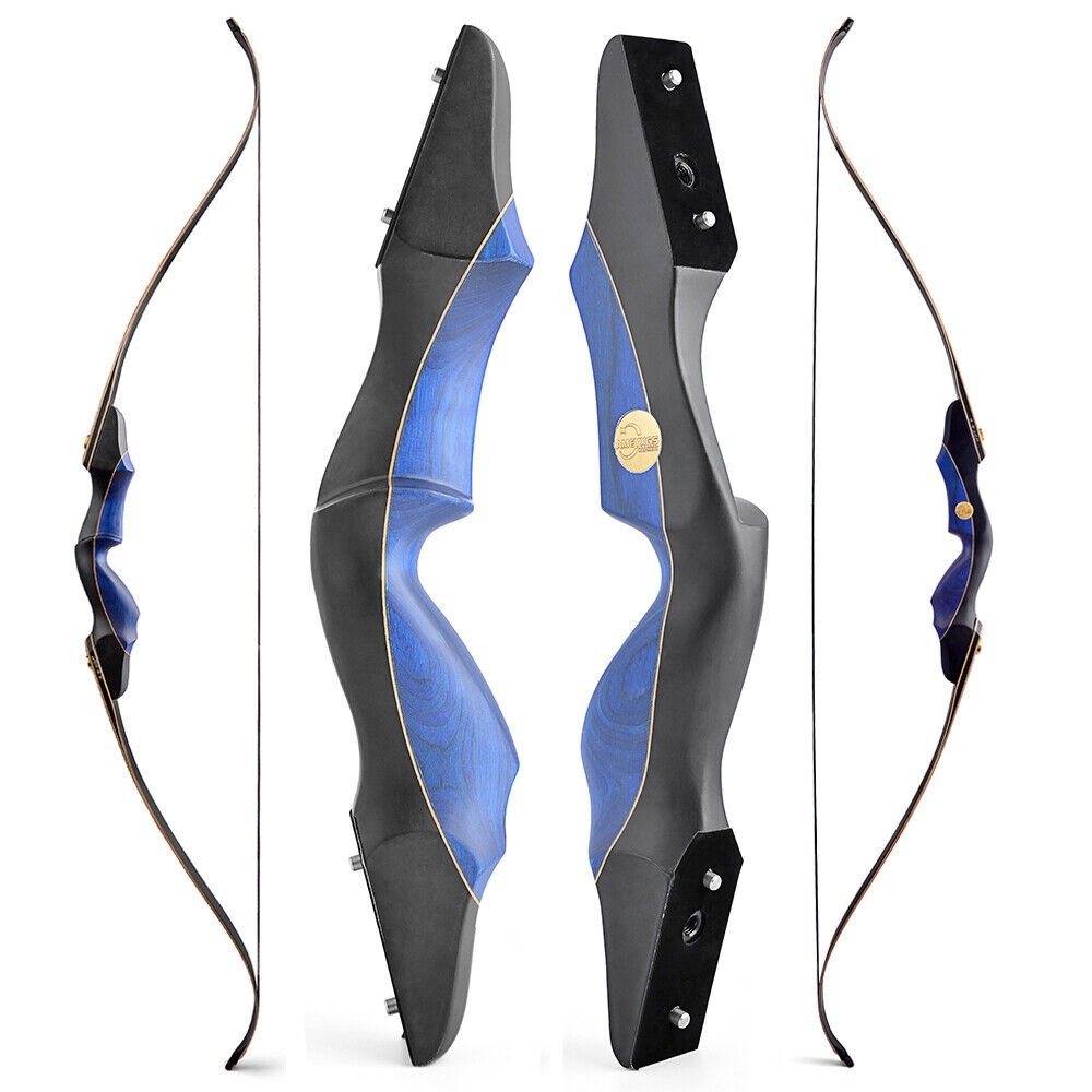 Takedown Recurve Bow Arrow Set 60" 25-60lb Archery Hunting