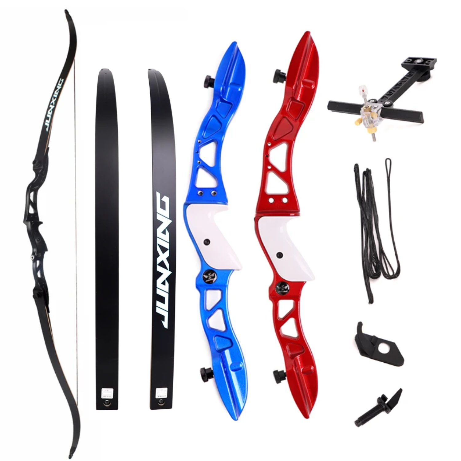 JUNXING F155 Recurve Bow for Target Shooting LH RH 66 inch