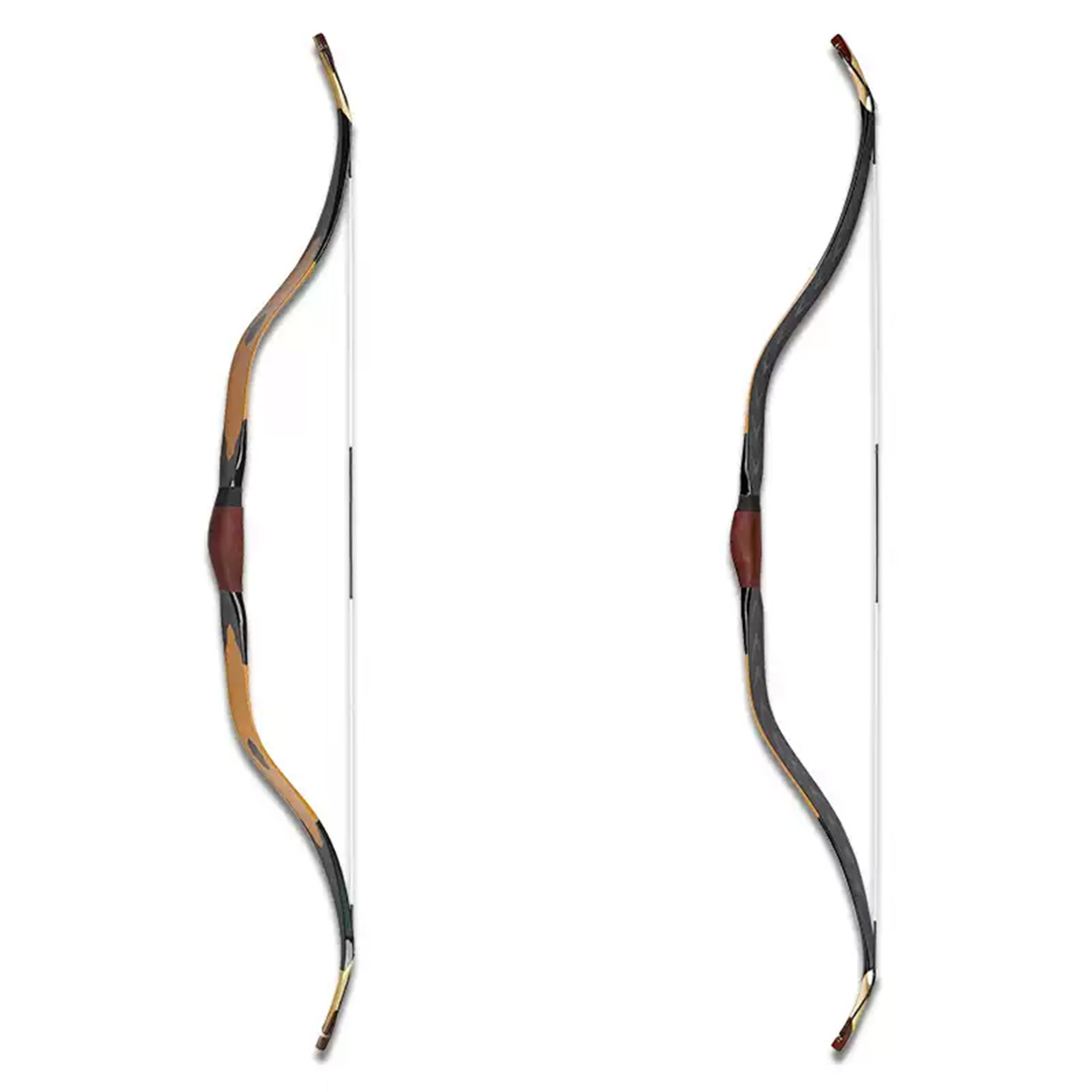 AF Turkish Recurve Bow Traditional Laminated Bow 25-45lbs Shooting