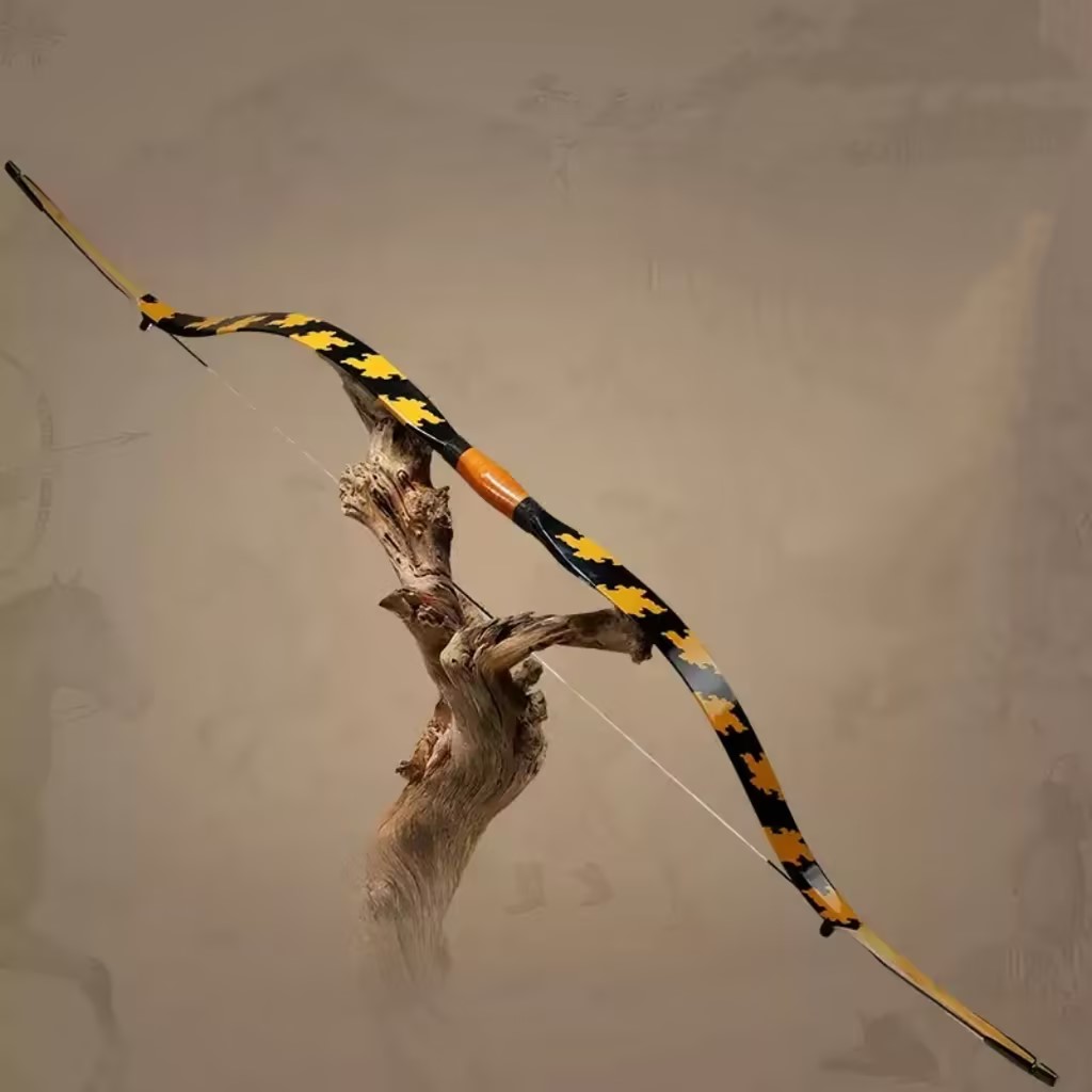 AF Gyrfalcon Qing Style Bow 20-50lb Traditional Recurve 61"