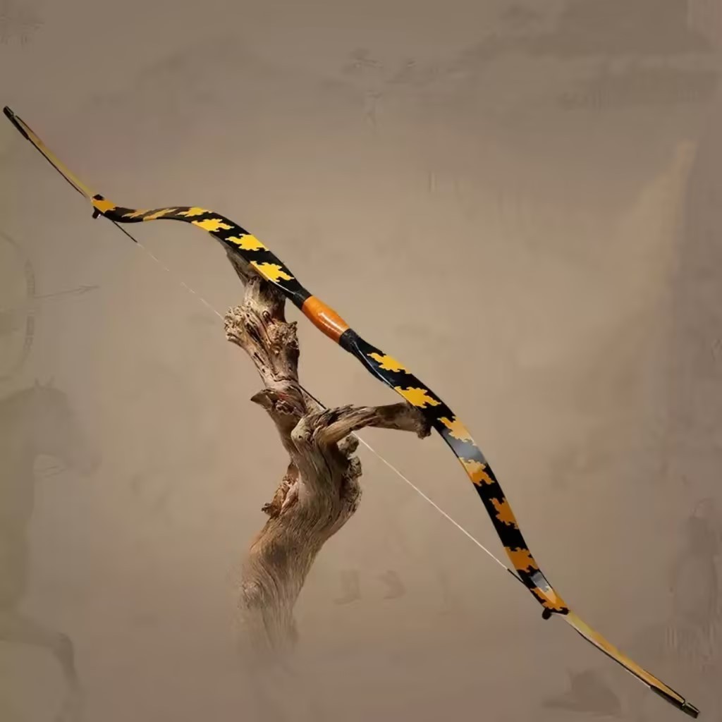 AF Gyrfalcon Qing Style Bow 20-50lb Traditional Recurve 61"