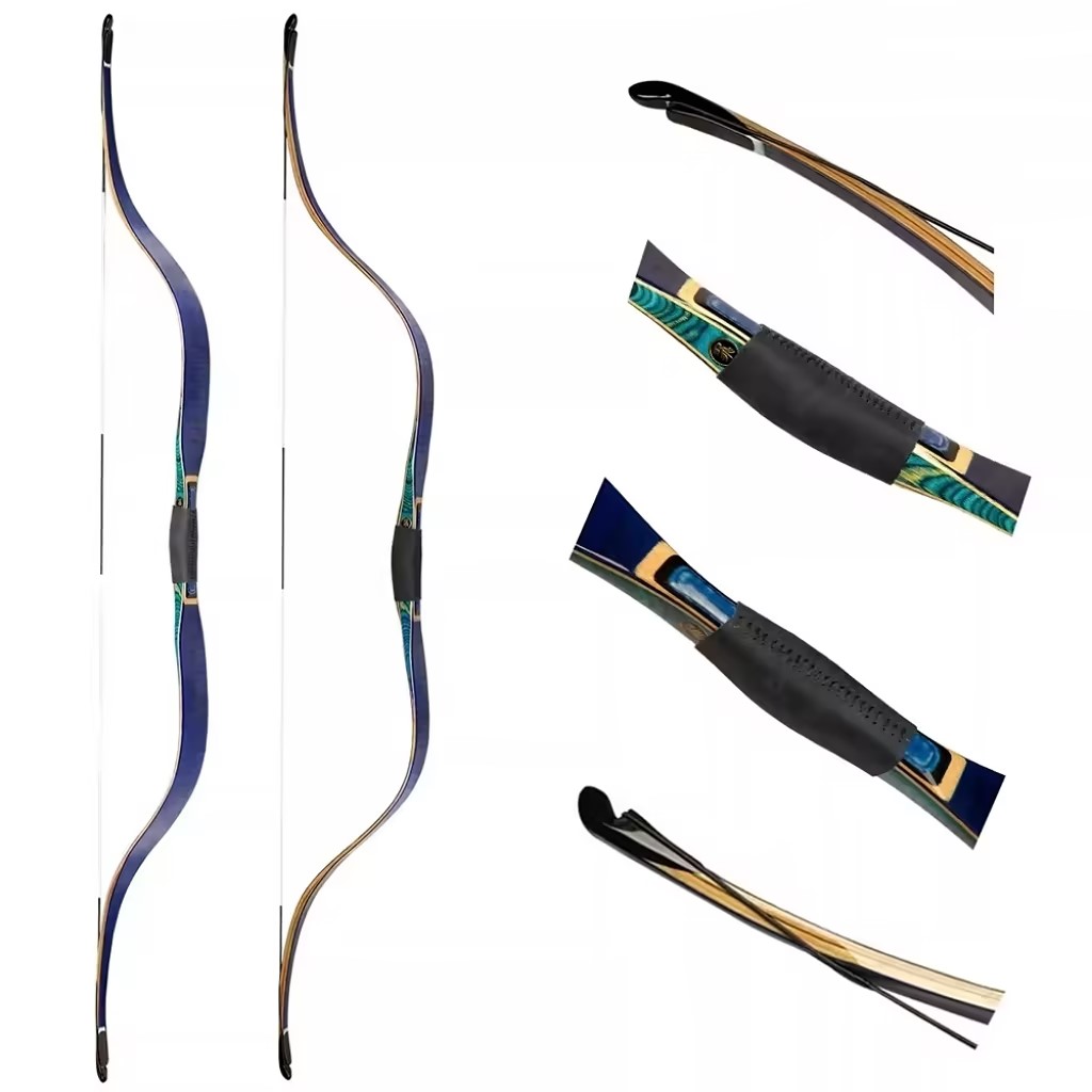 AF Zhuran II Handmade Traditional Recurve Bow 65" Collector Bow Dual Core