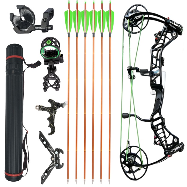 AGS Compound Bow 45-75lbs Hunting Kit Shooting Archery