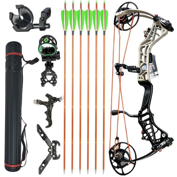 AGS Compound Bow 45-75lbs Hunting Kit Shooting Archery