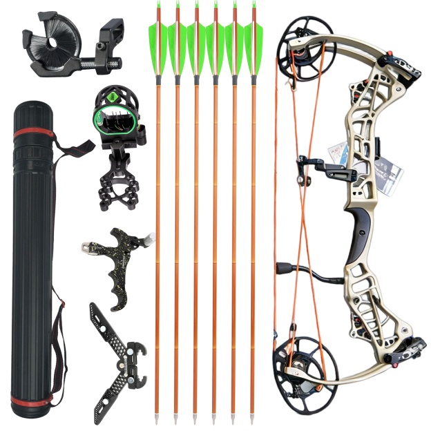 AGS Compound Bow 45-75lbs Hunting Kit Shooting Archery
