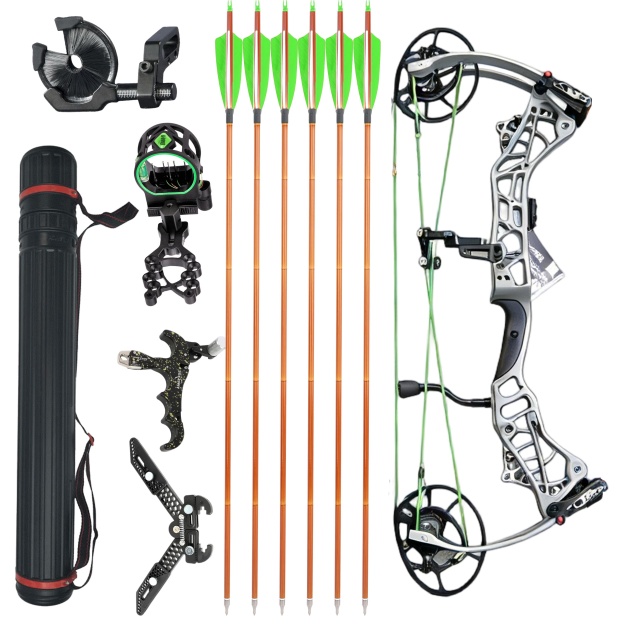 AGS Compound Bow 45-75lbs Hunting Kit Shooting Archery