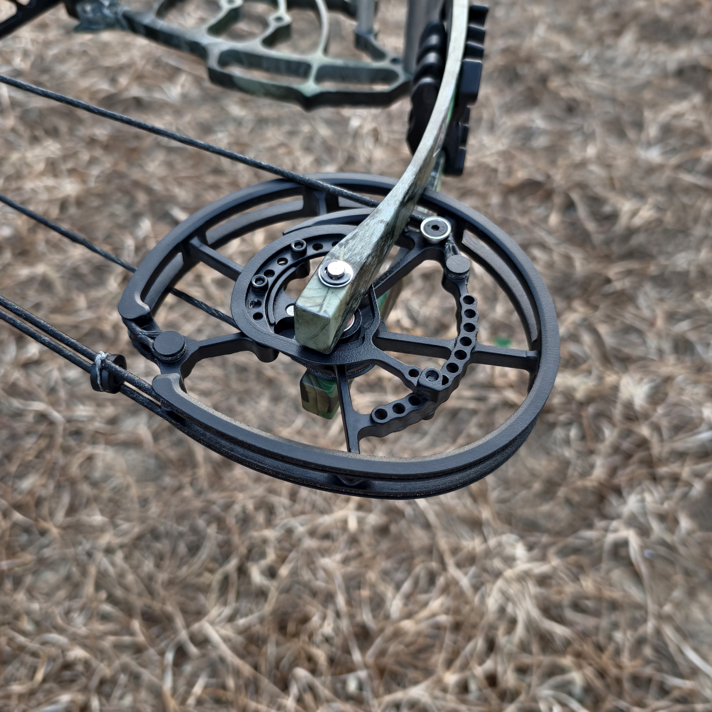 WOLFMAN Dual-Use Compound Bow Set 19" Shoots Arrows Steel Balls RH LH