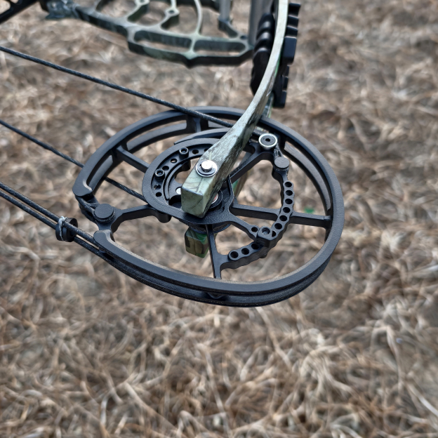 WOLFMAN Dual-Use Compound Bow Set 19" Shoots Arrows Steel Balls RH LH