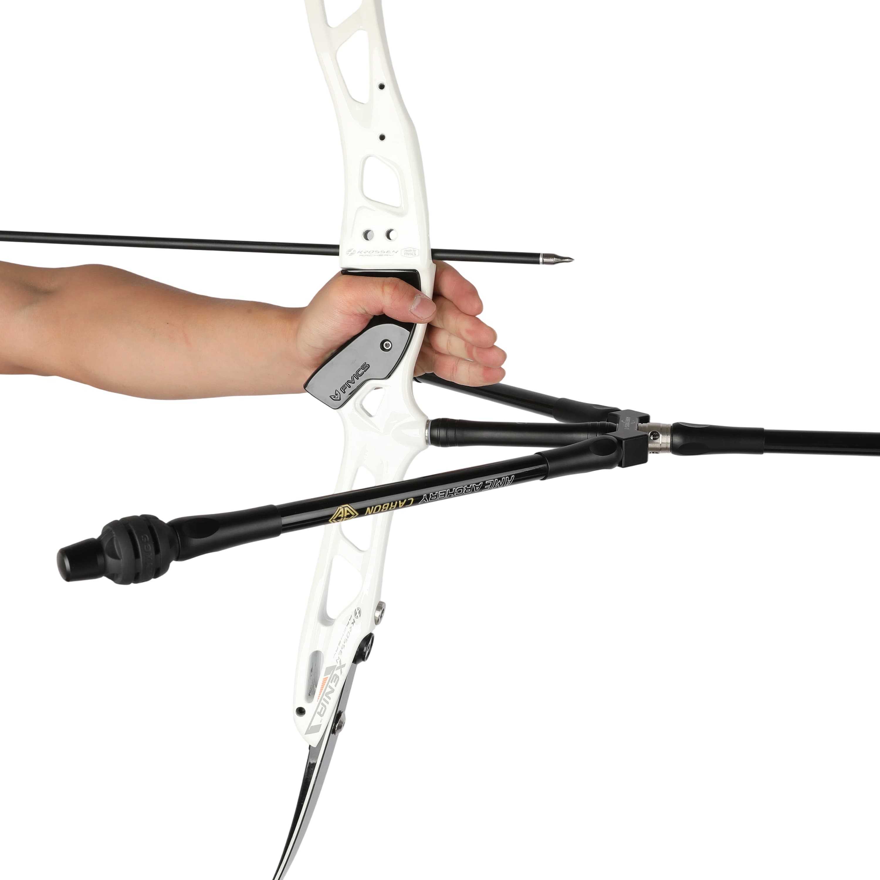 AMEYXGS Carbon Stabilizer Set 3K Compound Recurve Bow Stabilizer Rod