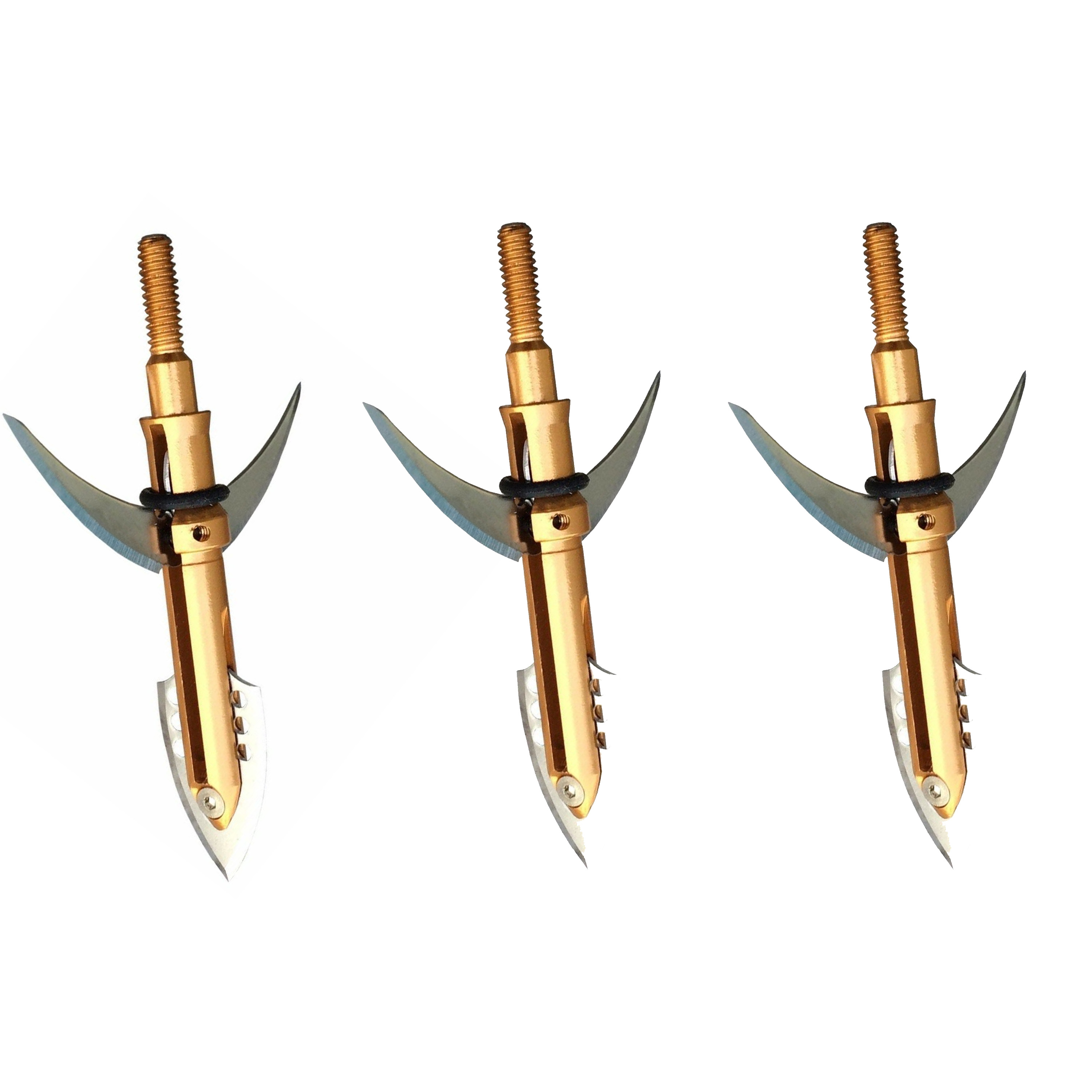 Archery Blade Arrowheads Broadheads 100gr Bow Fishing Hunting