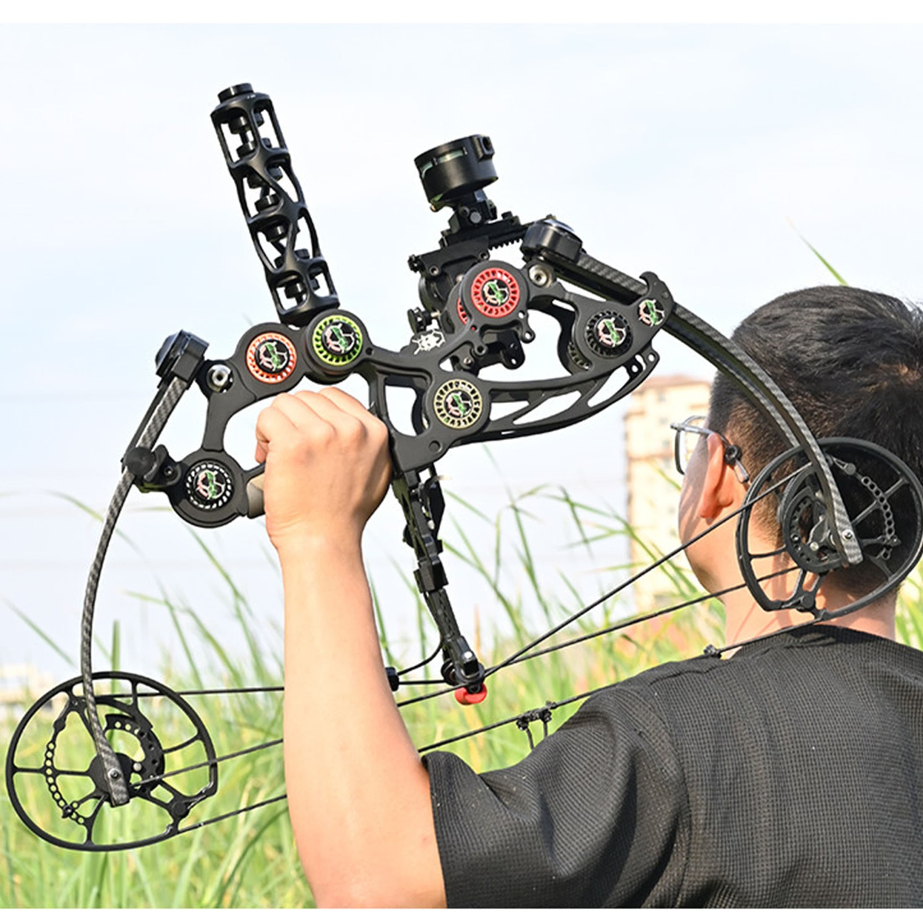 Archery Dual-use Compound Bow Hunting Bow 40-65lbs 