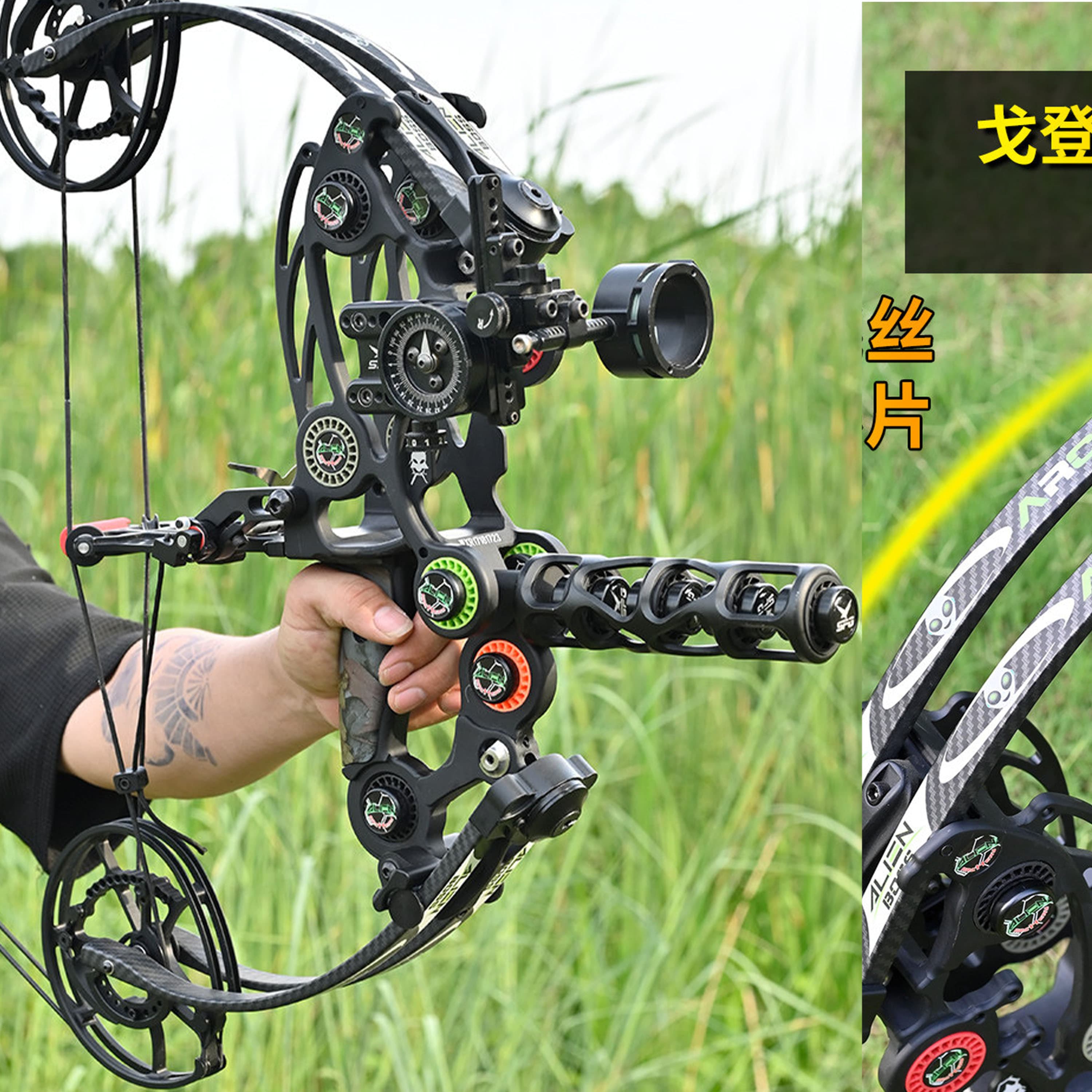 Archery Dual-use Compound Bow Hunting Bow 40-65lbs 