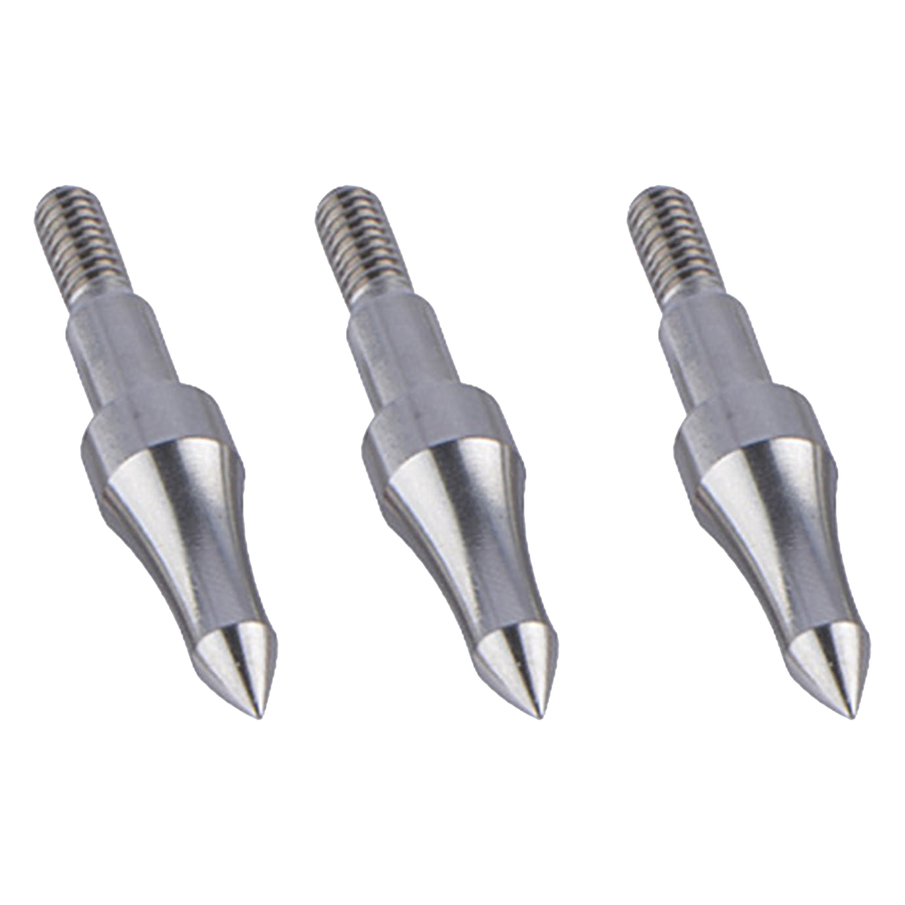 Archery Hunting Points Steel Arrow Tips 100-300gr Target Arrowhead 12X
