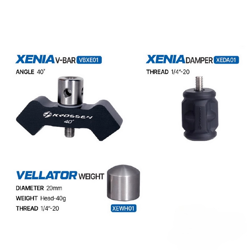FIVICS Krossen Xenia Archery Stabilizer Kit for Recurve Bow